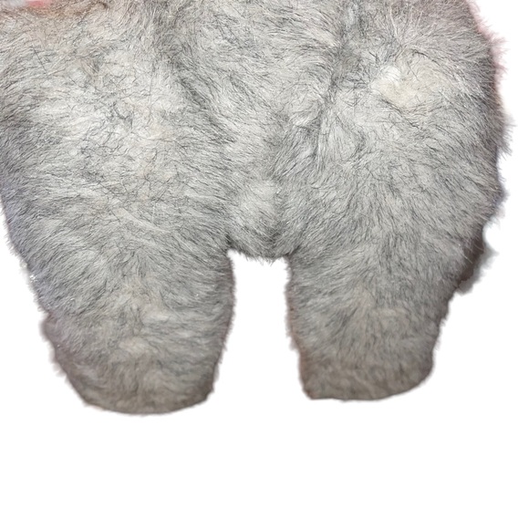 VTG CARROUSEL JOINTED MOHAIR TEDDY BEAR 18” GRAY MOVEABLE ARMS AND LEGS MARKED - Picture 6 of 7